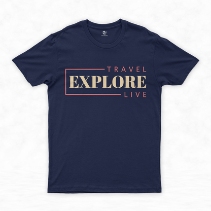 Discover. Wander. Thrive: Wanderlust Graphic Tee for Dreamers
