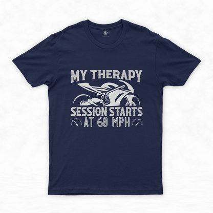 Rider Shirts Collection | Therapy at 60 mph - Easy Rider T Shirt