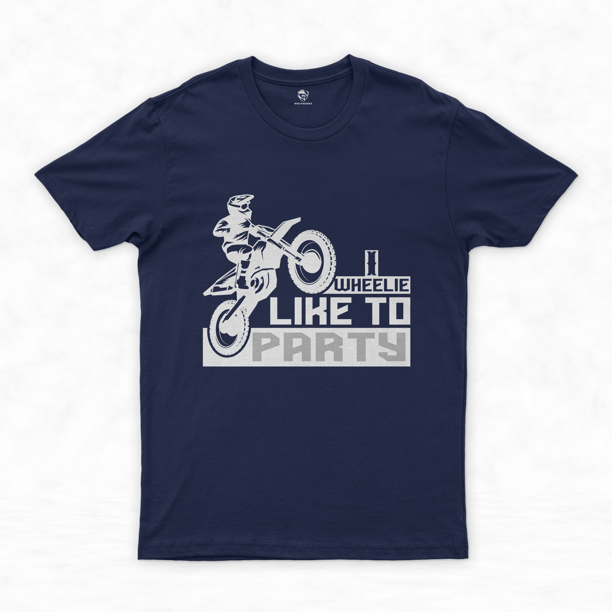 Motorbike T Shirt Collection | Ride, Party, Repeat - Biker Graphic Tee