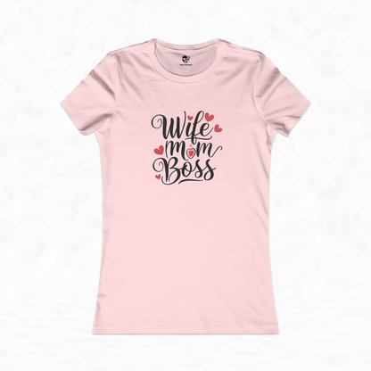 Multitasking Mama: Wife Mom Boss Shirt & Trendy Mom Shirt