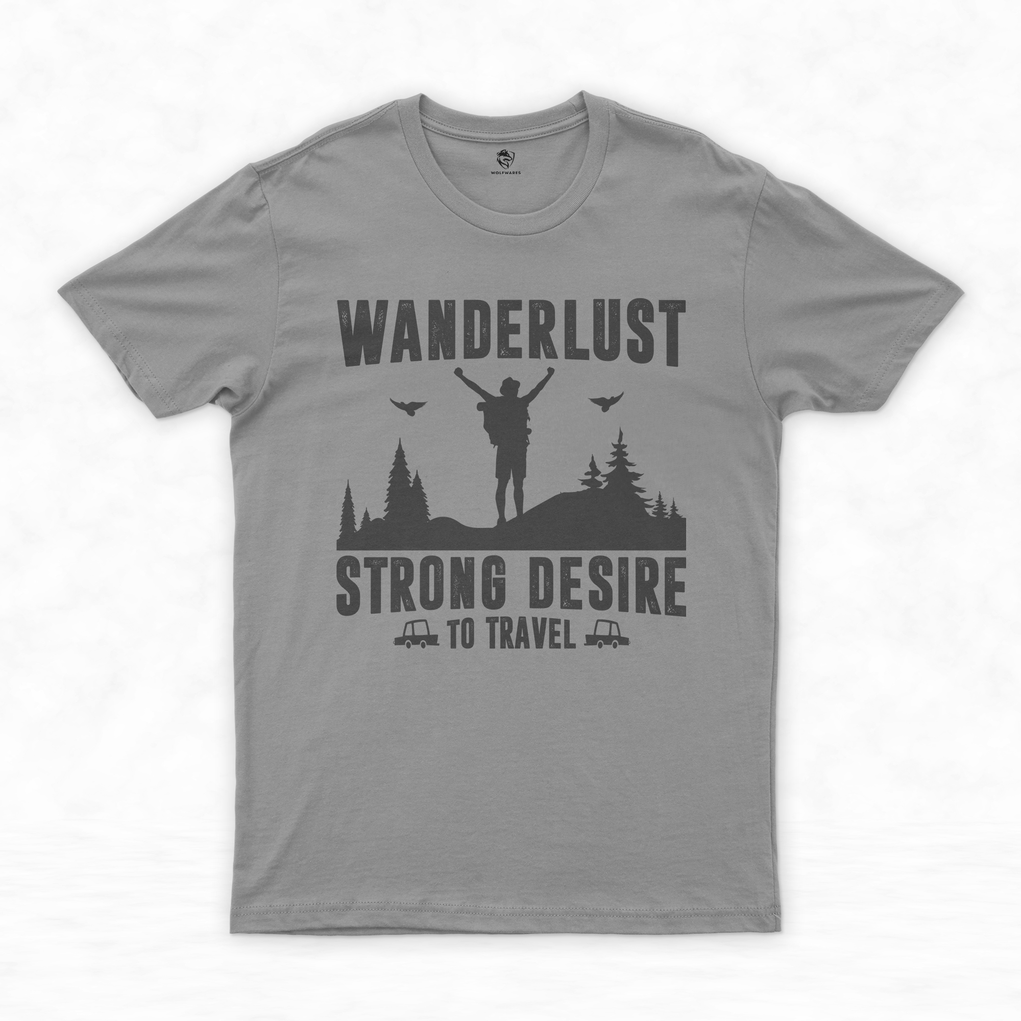 Embrace Adventure: Wanderlust Shirt & Mountain Shirt Collection