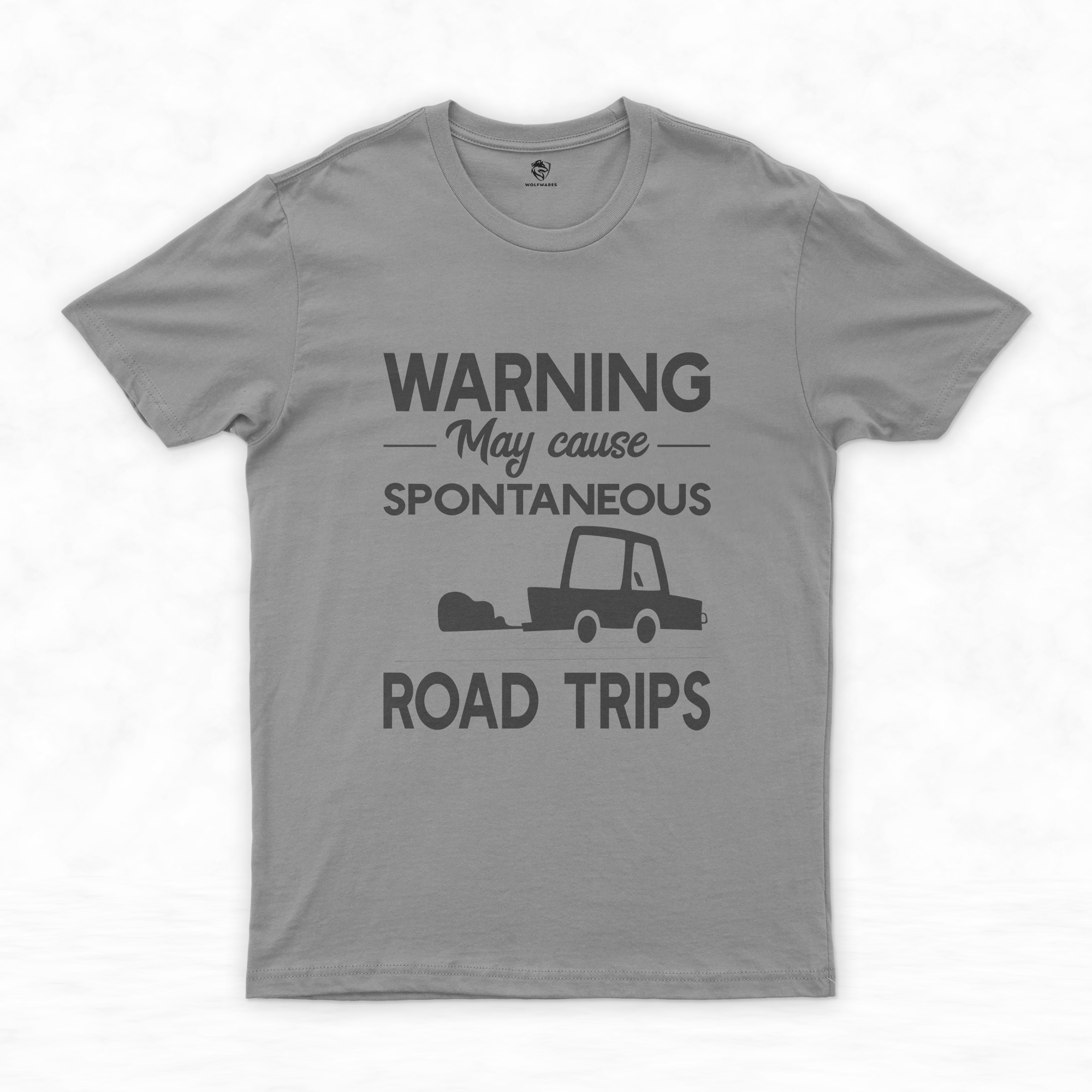 On the Road Again: Cool Camping T- Shirt for Travel Mavericks