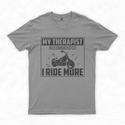Retro Motorcycle T-shirt: Revive Your Spirit with Rider Therapy