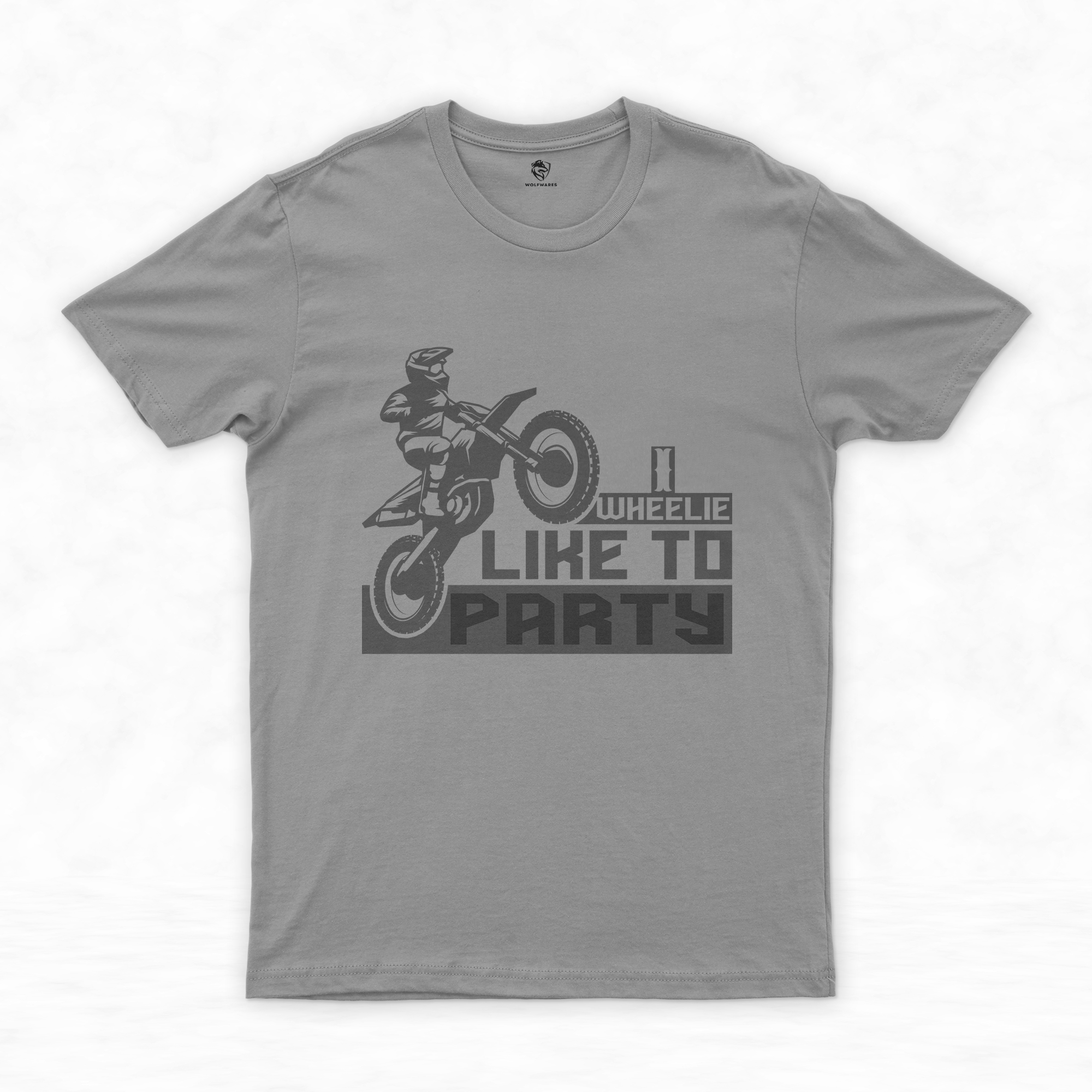 Motorbike T Shirt Collection | Ride, Party, Repeat - Biker Graphic Tee
